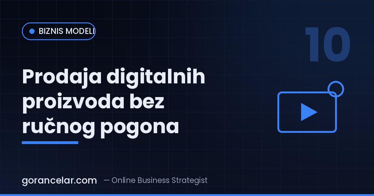 Kako prodavati digitalne proizvode sa Balkana — bez ručnog pogona