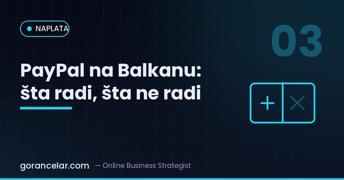 PayPal na Balkanu: šta radi, šta ne radi i šta umesto njega