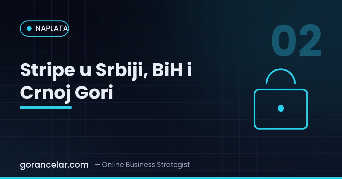 Stripe u Srbiji, BiH i Crnoj Gori: zašto ne radi i šta stvarno može
